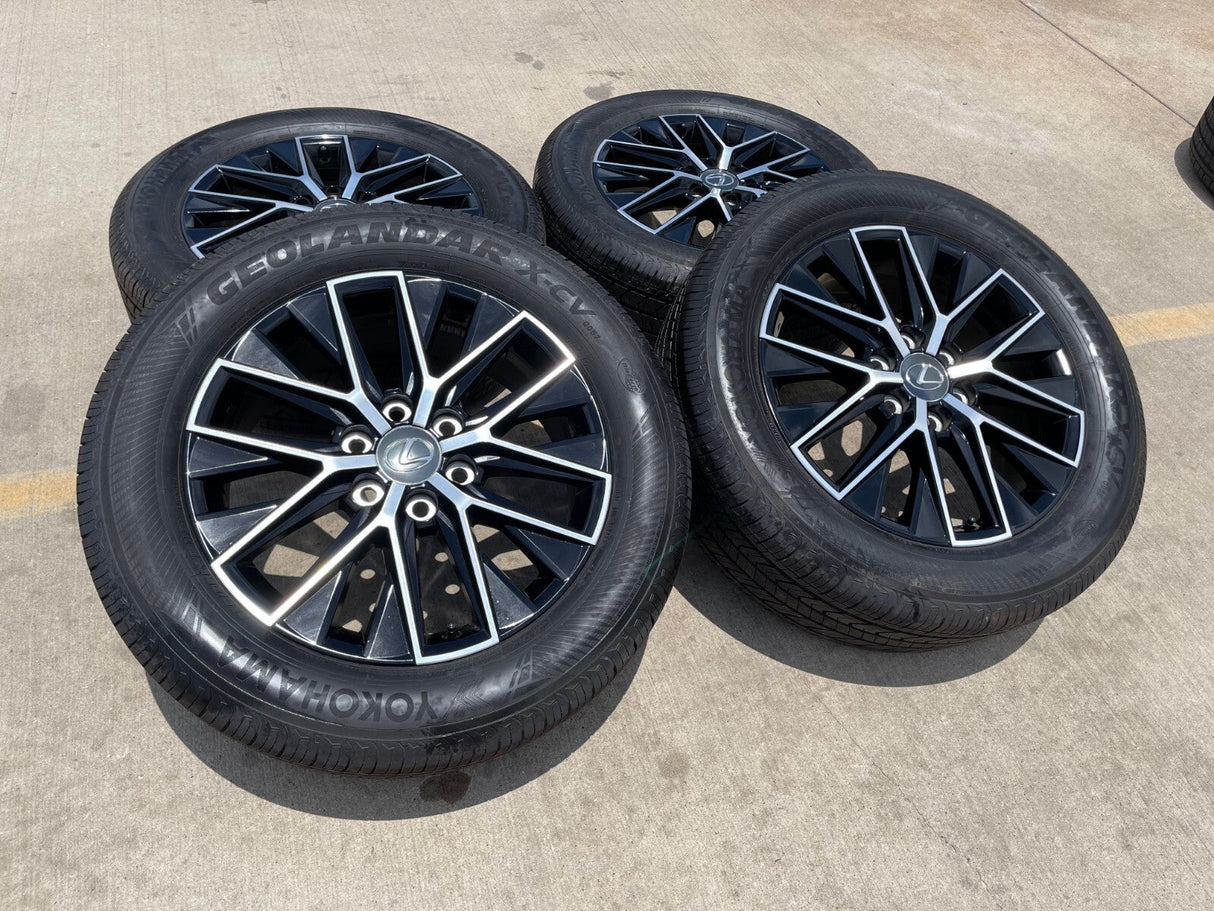 20" Toyota Land Cruiser Tundra OEM wheels rims 10545 Lexus GX550 LX600 2024 2025 Texas Truck Tire