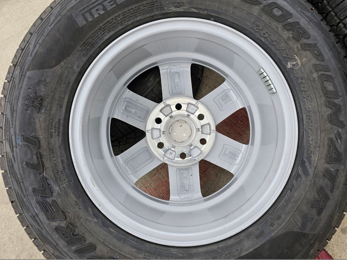 17" Ford F-150 Expedition OEM rims wheels 10339 tires 2024 2025 PIRELLI A/T NEW Texas Truck Tire