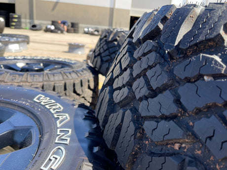17" Ram 2500 3500 Laramie Power Wagon OEM wheels rims 2599 tires 2024 2025 NEW Texas Truck Tire