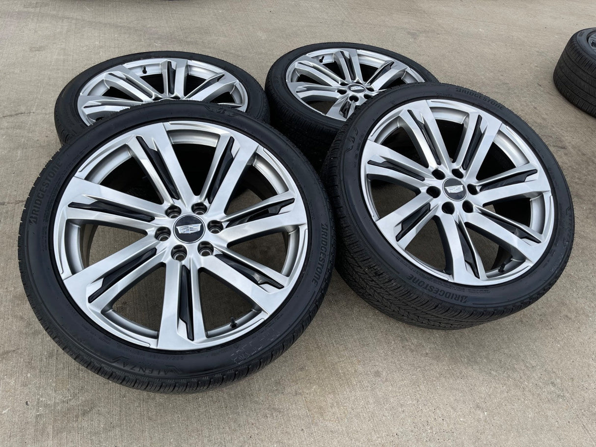 24" Cadillac Escalade V OEM wheels rims 2023 2024 2025 2026 NEW BRIDGESTONE Texas Truck Tire