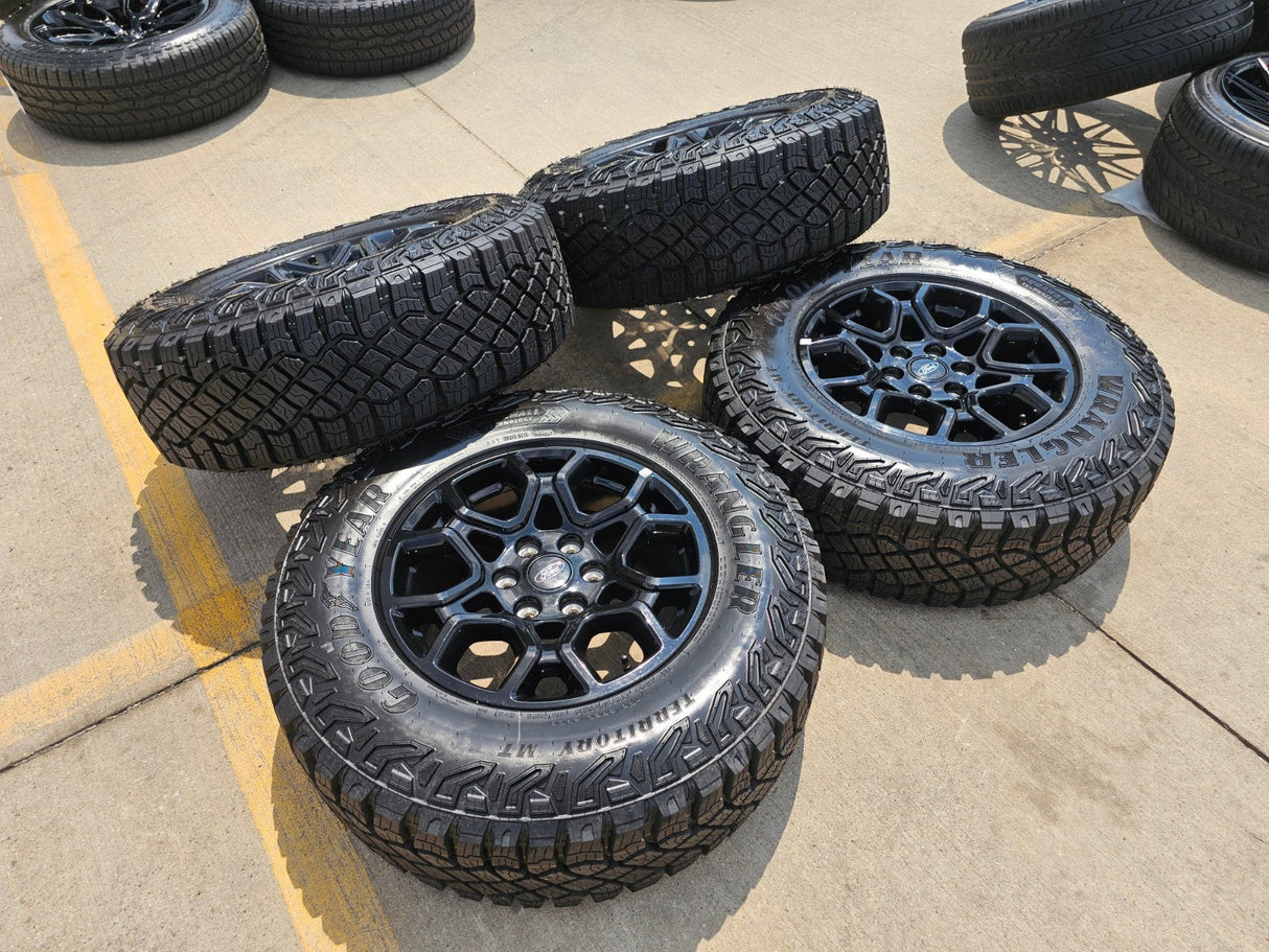 18" Ford F-150 OEM rims wheels 95049 10340 Expedition2025 2026 NEW GOODYEAR Texas Truck Tire