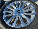 22" Cadillac Escalade Platinum OEM wheels rims 95026 tires NEW Texas Truck Tire