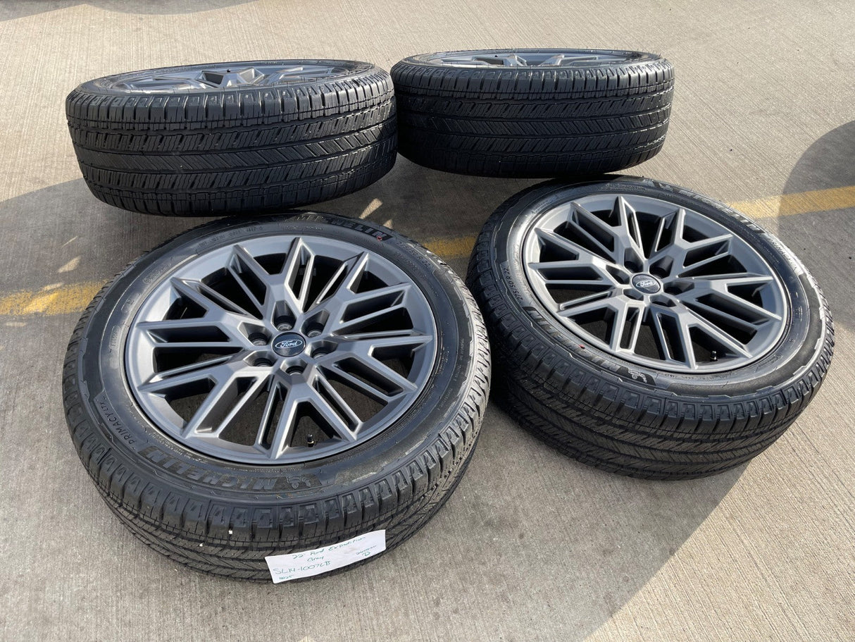 22" Ford F-150 LIMITED Plus OEM 94221 rims wheels Expedition 2024 2025 2026 NEW Texas Truck Tire