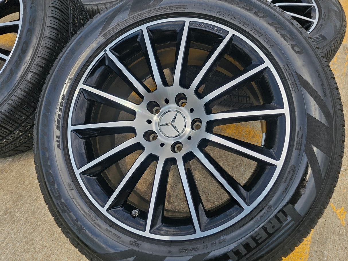 20" Mercedes G Wagon G63 AMG OEM 85715 wheels rims 2020 2021 2022 2023 2024 2025 Texas Truck Tire