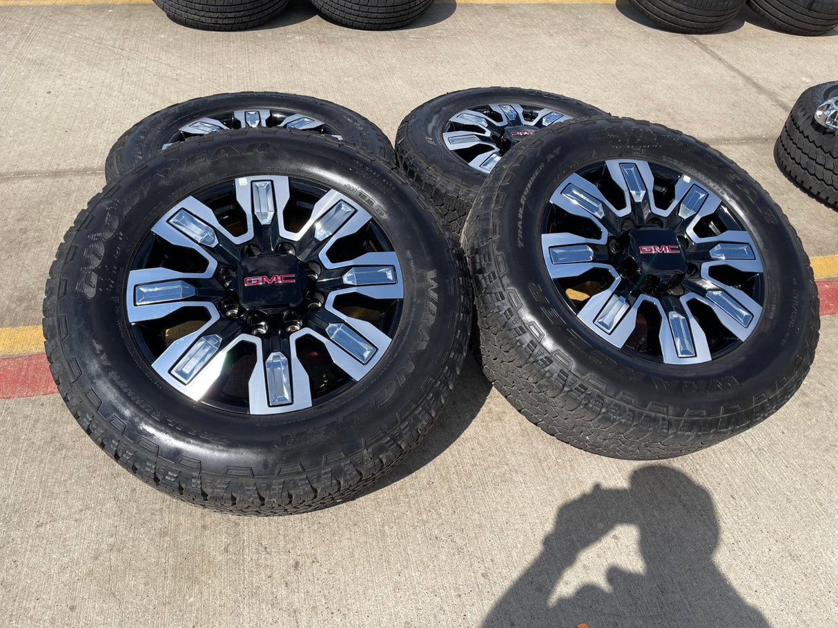 20" GMC Sierra AT4X 2500 3500 OEM wheels rims 5958 14138 Chevy Silverado NEW Texas Truck Tire