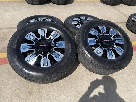 20" GMC Sierra AT4X 2500 3500 OEM wheels rims 5958 14138 Chevy Silverado NEW Texas Truck Tire