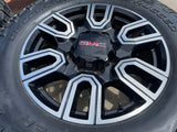 20" GMC Sierra AT4 2500 3500 OEM wheels rims 5950 Silverado COOPER RUGGED TREK Texas Truck Tire
