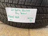 (1) 22" Cadillac Escalade OEM Platinum 4869 95028 wheel rim 2023 2024 2025 2026 Texas Truck Tire