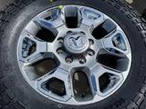 20" Dodge Ram 2500 3500 LARAMIE OEM 2562 CHROME wheels rims NEW 35" Texas Truck Tire