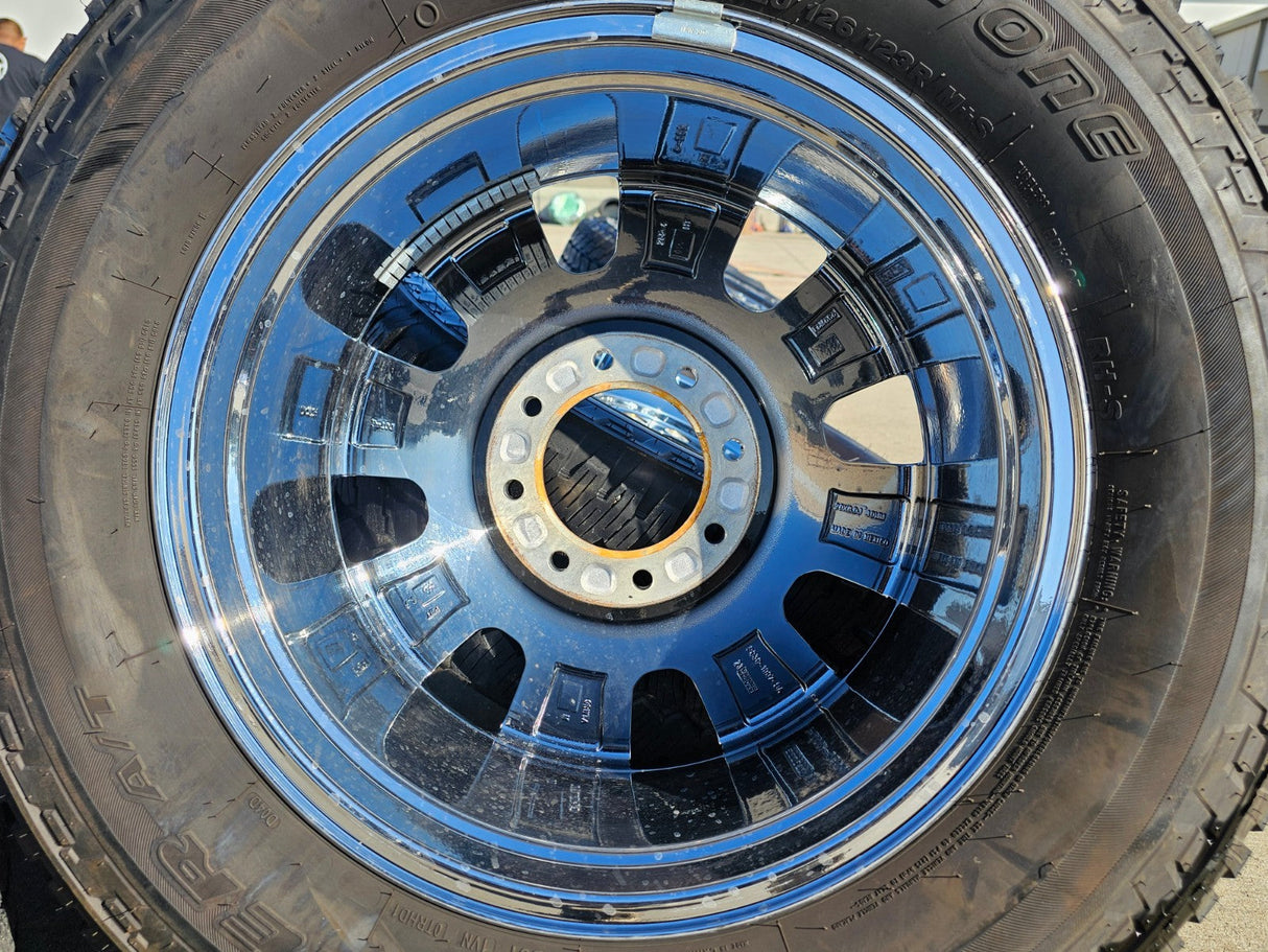 20" Ford F-250 F-350 OEM Lariat 10295 25085 10552 wheels rims 2025 2026 Texas Truck Tire