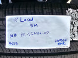 19" Lucid Air OEM Grand Touring black wheels rims 2025 2026 2027 PIRELLI NEW Texas Truck Tire