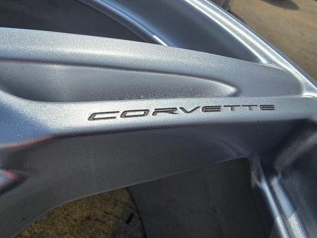 19" + 20" Chevy Corvette C8 OEM wheels rims 14007 14008 2023 2024 2025 2026 NEW Texas Truck Tire