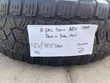 (5) 18" AEV SALTA GMC Sierra AT4X Chevy Silverado OEM rims wheels TOYO A/T3 Texas Truck Tire