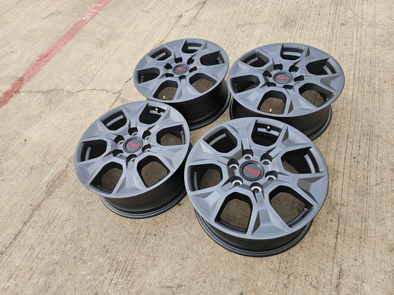 18" Toyota Land Cruiser TRD Tundra Sequoia OEM wheels rims Tacoma GX550 2026 NEW Texas Truck Tire