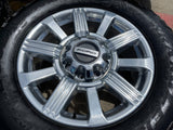 20" Ford F-250 F-350 Platinum OEM 10153 rims wheels 2020 2022 2024 2025 2026 NEW Texas Truck Tire