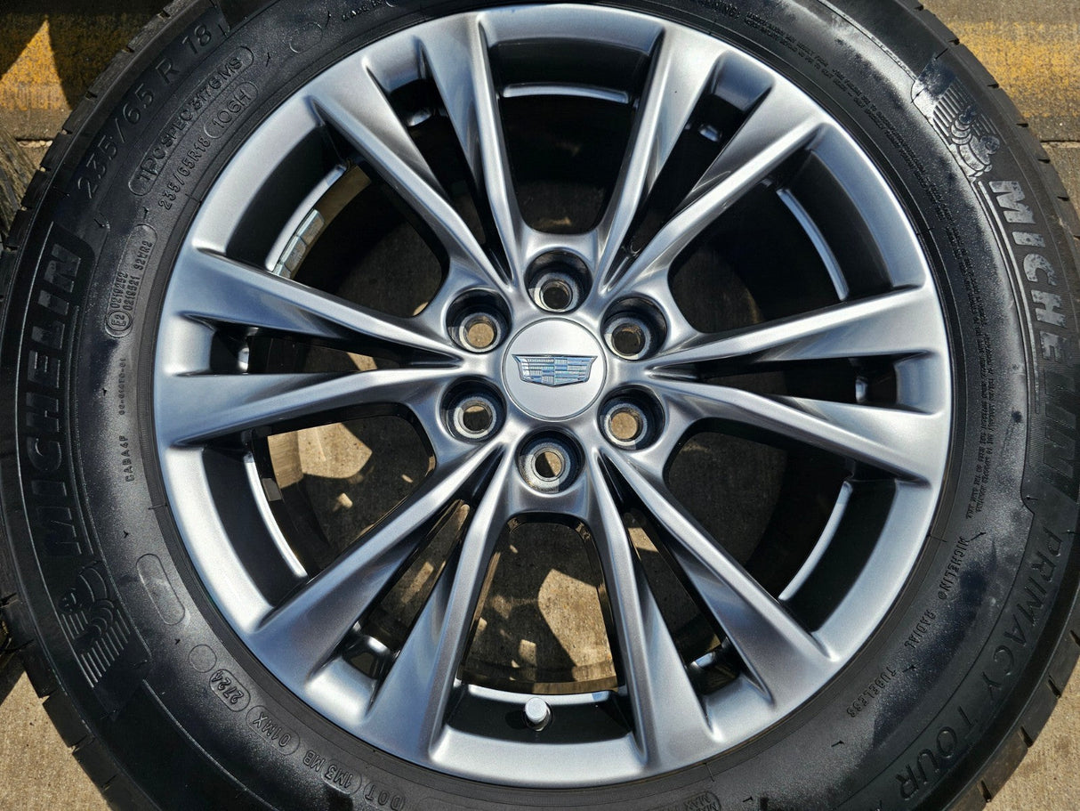 18" Cadillac XT6 XT5 SRX OEM 4844 wheels rims Chevy Blazer Acadia MICHELIN Texas Truck Tire