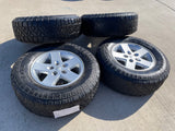 17" Jeep Gladiator OEM wheels rims 9074 Wrangler Kenda Klever A/T Texas Truck Tire
