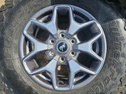 17" Ford Bronco wheels rims SASQUATCH 95229 10387 Ranger BFG KO2 A/T Texas Truck Tire