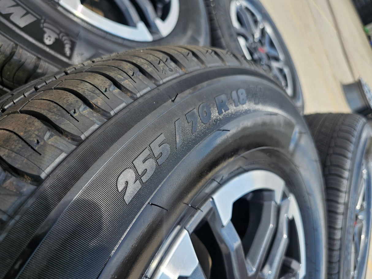 18" Toyota Tacoma 4Runner TRD OEM 10641 wheels rims 2024 2025 2026 NEW MICHELIN Texas Truck Tire