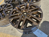 18" Toyota Tundra TRD OEM wheels rims 75281 Sequoia LX600 2024 2025 2026 NEW Texas Truck Tire