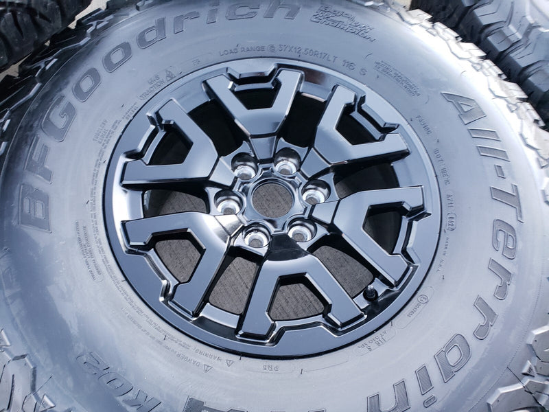 17" Ford F-150 Raptor Bronco OEM rims wheels BFG 10461 tires 2025 2026 BFG NEW Texas Truck Tire