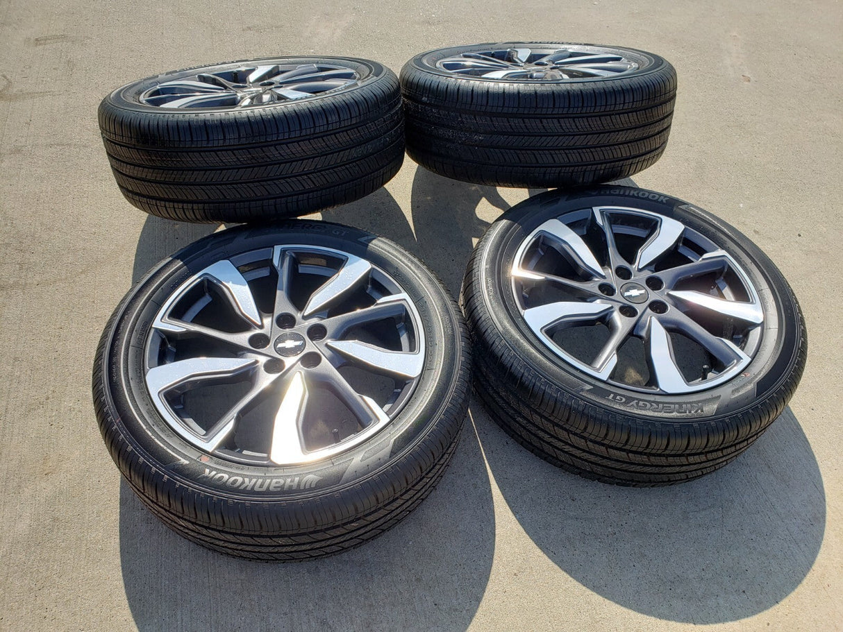 19" Chevy Equinox Trailblazer OEM wheels rims 14063 tires Terrain NEW Texas Truck Tire