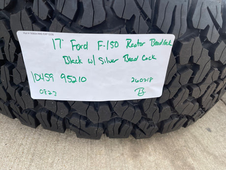 17" Ford F-150 Raptor OEM BEADLOCK rims wheels 10459 95210 BFG KO2 35" tires NEW Texas Truck Tire