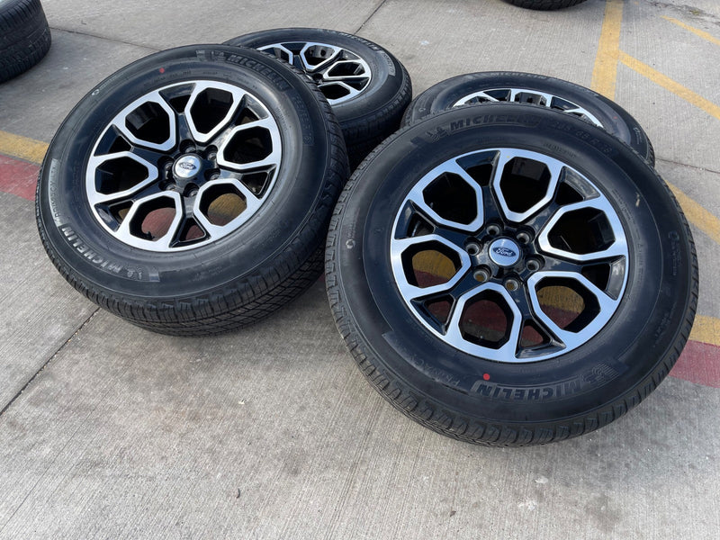 18" Ford F-150 OEM rims wheels 10438 Expedition 2024 2025 2026 2027 MICHELIN NEW Texas Truck Tire