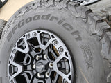 (5) 17" Ford F-150 Raptor R OEM BEADLOCK rims wheels 2024 2025 2026 BFG NEW Texas Truck Tire