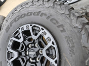(5) 17" Ford F-150 Raptor R OEM BEADLOCK rims wheels 2024 2025 2026 BFG NEW Texas Truck Tire