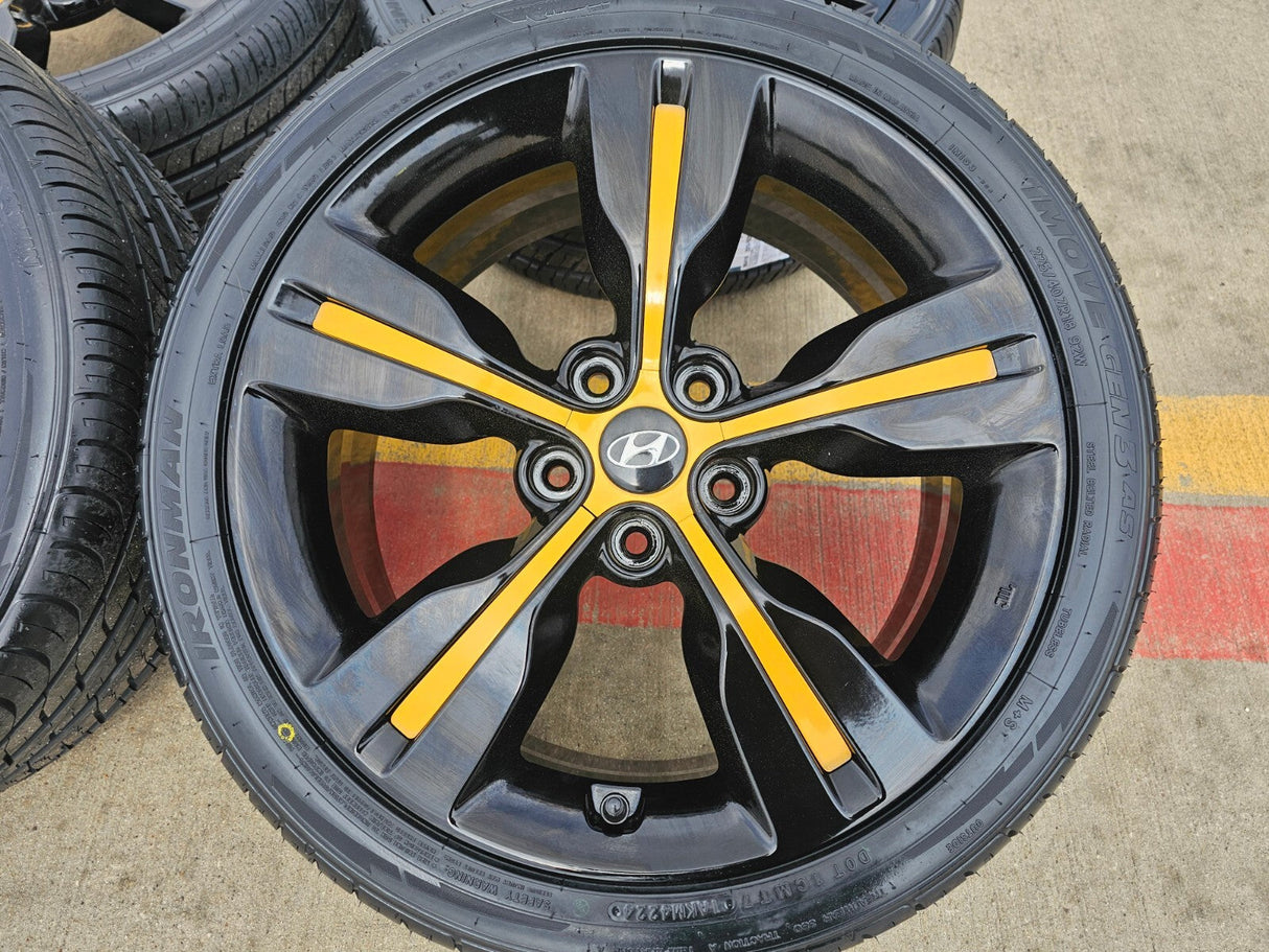 18" Hyundai Veloster K4 Sonata OEM wheel rims tires 70813 Tuscon Genesis NEW Texas Truck Tire