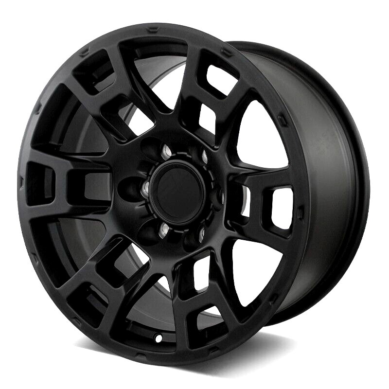 Toyota TRD Style Wheels 17 x 9 PCD 6 x 139.7 ET 15/0 CB 106.1 1 pc Matte Black Wheels