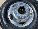 17" Ford F-350 Dually OEM 10477 10478 rims wheels 2024 2025 2026 GENERAL A/T NEW Texas Truck Tire