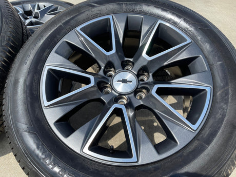 20" Chevy Tahoe Silverado OEM 5919 wheels rims GMC Yukon tires PATHFINDER Texas Truck Tire
