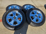 20" Chevy Silverado Tahoe Suburban chrome OEM 5416 wheels rims tires Texas Truck Tire