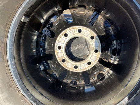 18" GMC Sierra AT4X Chevy Trail Boss 2500 OEM 14136 wheels rims GOODYEAR 35" Texas Truck Tire