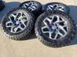 20" GMC Sierra Yukon AT4 Tahoe Silverado OEM 95369 wheels rims TOYO 34" Texas Truck Tire
