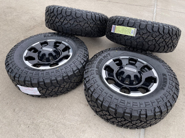 18" Ford F-250 F-350 OEM TREMOR rims wheels 10482 KENDA KLEVER R/T 33" NEW Texas Truck Tire