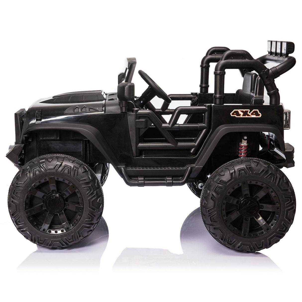 Electric 24V Battery Kids Ride On Car Toy Truck with USB, Bluetooth, and Remote Control Features
