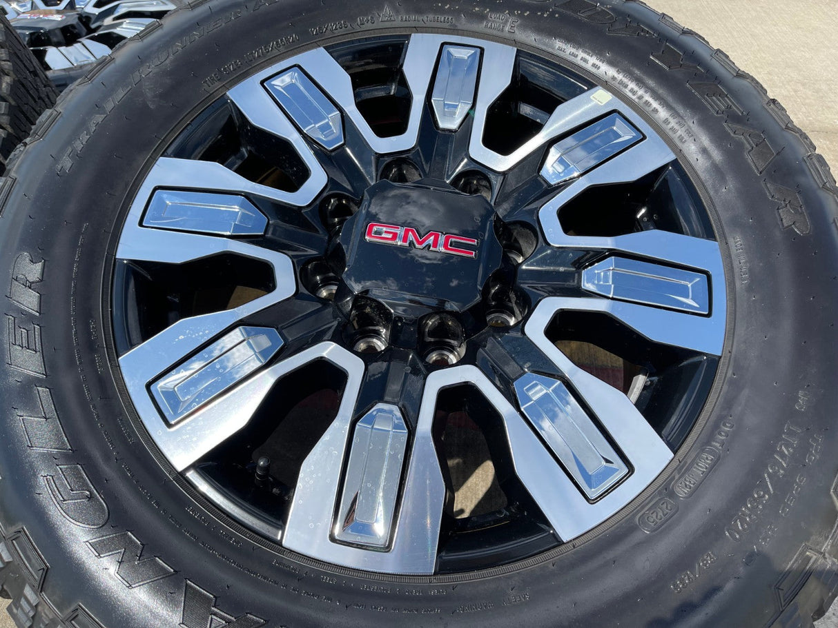 20" GMC Sierra AT4X 2500 3500 OEM wheels rims 5958 14138 Chevy Silverado NEW Texas Truck Tire