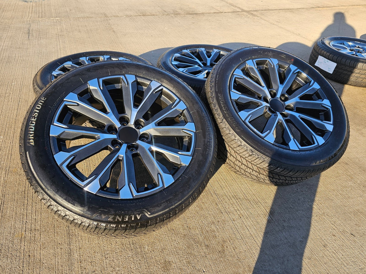 22" Chevy Tahoe Silverado Suburban OEM wheels rims 2022 2023 2024 2025 2026 NEW Texas Truck Tire