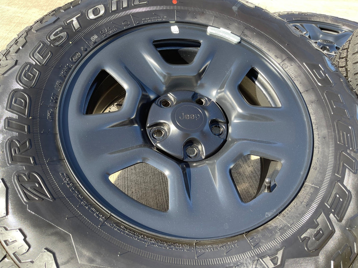 17" Jeep Gladiator OEM wheels rims Steel 9220 9240 Wrangler 2025 2026 NEW Texas Truck Tire
