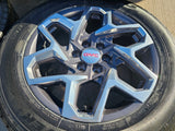 20" GMC Sierra Yukon AT4 Tahoe Silverado 95369 OEM wheels rims NITRO Texas Truck Tire