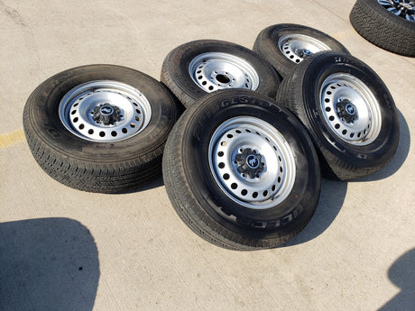 16" Ford Bronco steel wheels rims tires 10226 Ranger 2022 2023 2024 2025 Texas Truck Tire