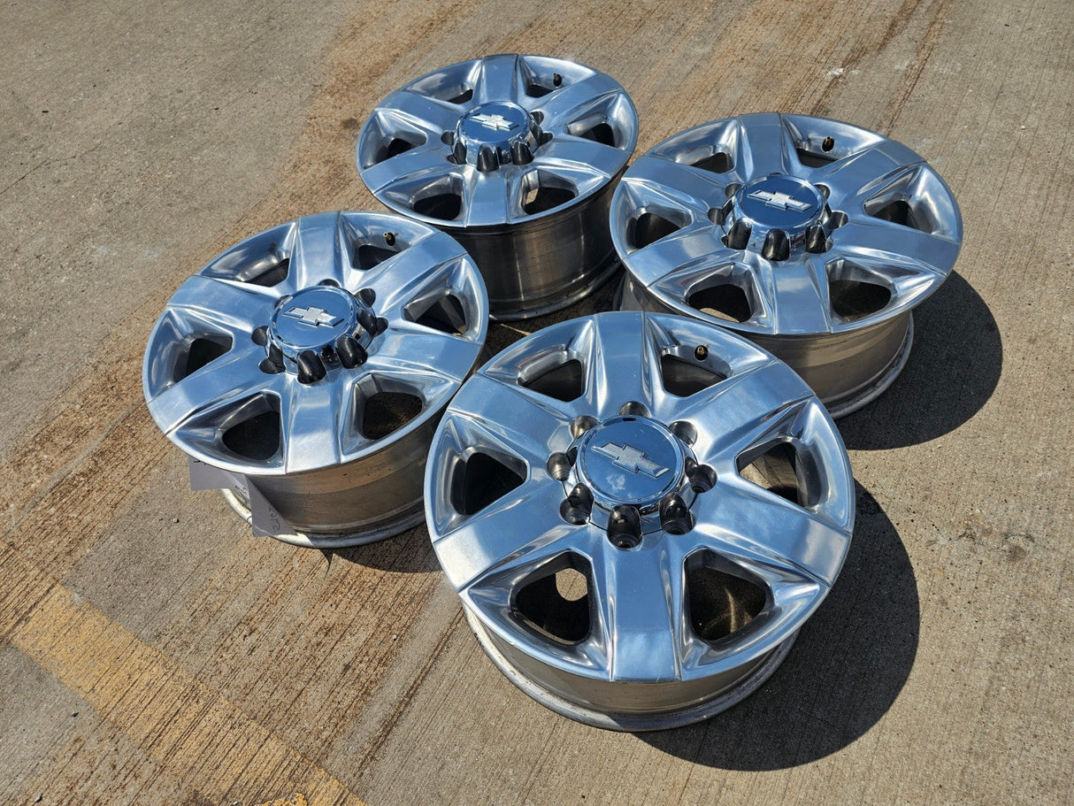 20" Chevy Silverado High Country 2500 3500 OEM 5962 wheels rims 2023 2024 2025 Texas Truck Tire