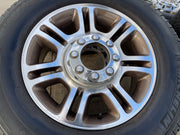 20" Ford F-250 F-350 OEM 3951 3845 KING RANCH rims wheels tires MICHELIN LTX A/T Texas Truck Tire