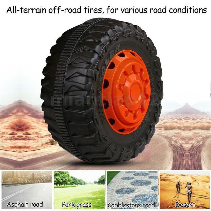 12V Electric Construction Toy - Dump Truck with Moving Bed and Shovel