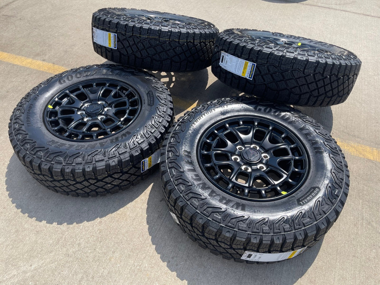 18" Toyota Tundra TSS T FORCE TRD OEM wheels rims Sequoia 2025 2026 2027 NEW Texas Truck Tire