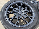 21" Jeep Grand Cherokee L OEM wheels rims 9291 Durango 2024 2025 2026 NEW Texas Truck Tire