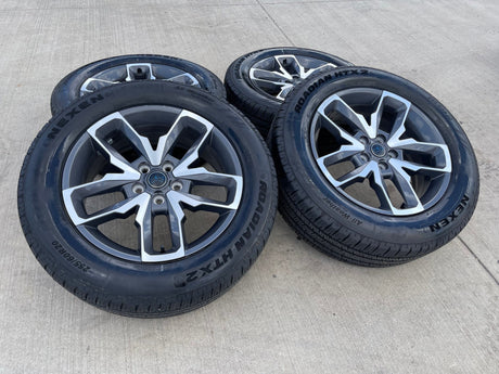 20" Jeep Wrangler Rubicon 4XE OEM 9333 wheels rims Gladiator 2024 2025 Texas Truck Tire